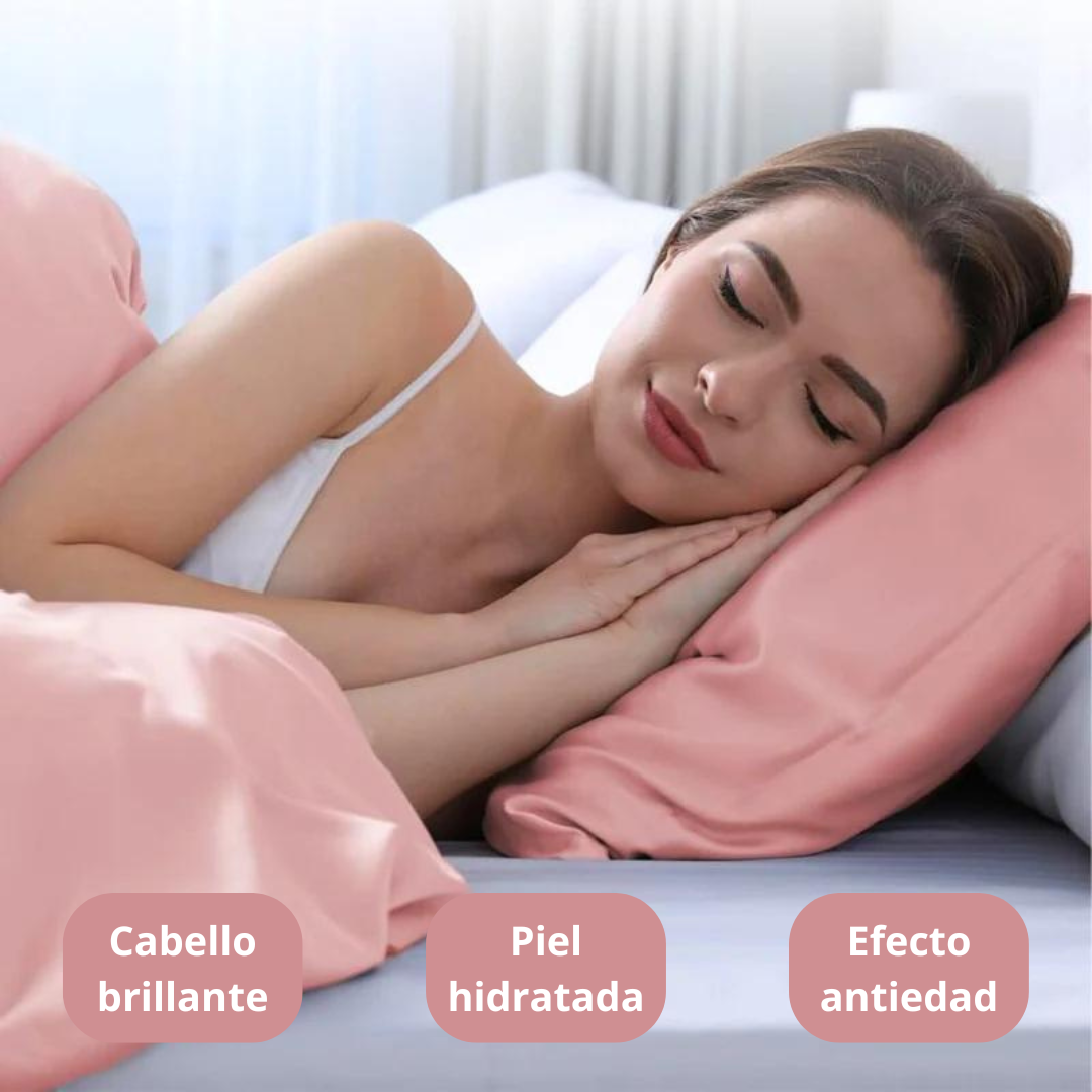 CozySilk™ - Funda de almohada 100% seda de morera